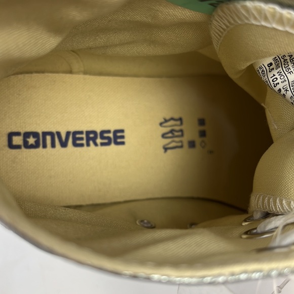 Converse All Star Glacier High Tops Men’s 8.5 Women’s 10.5 Ice Blue - Picture 15 of 16